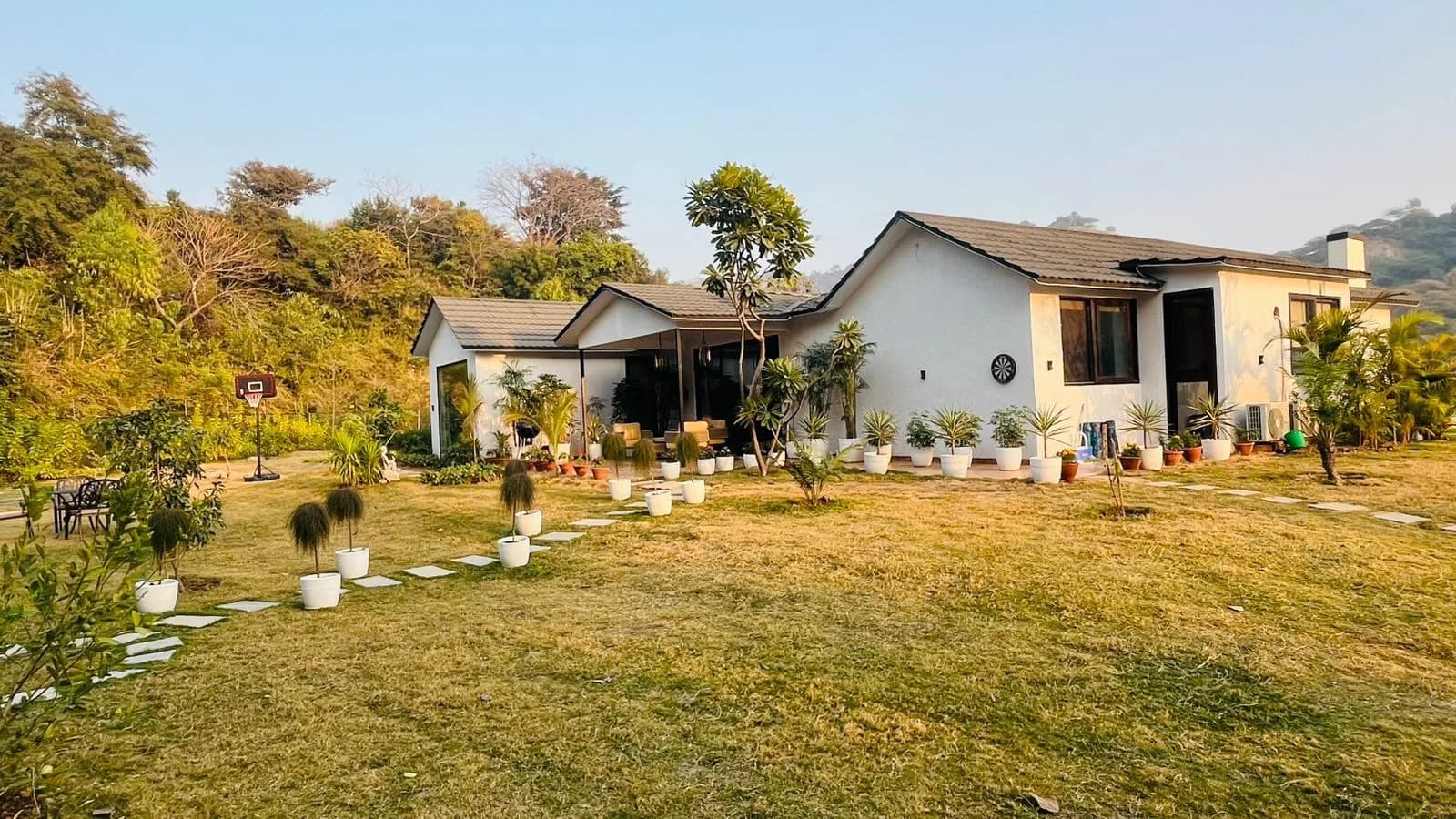 After Premium farmhouse lawn transformation