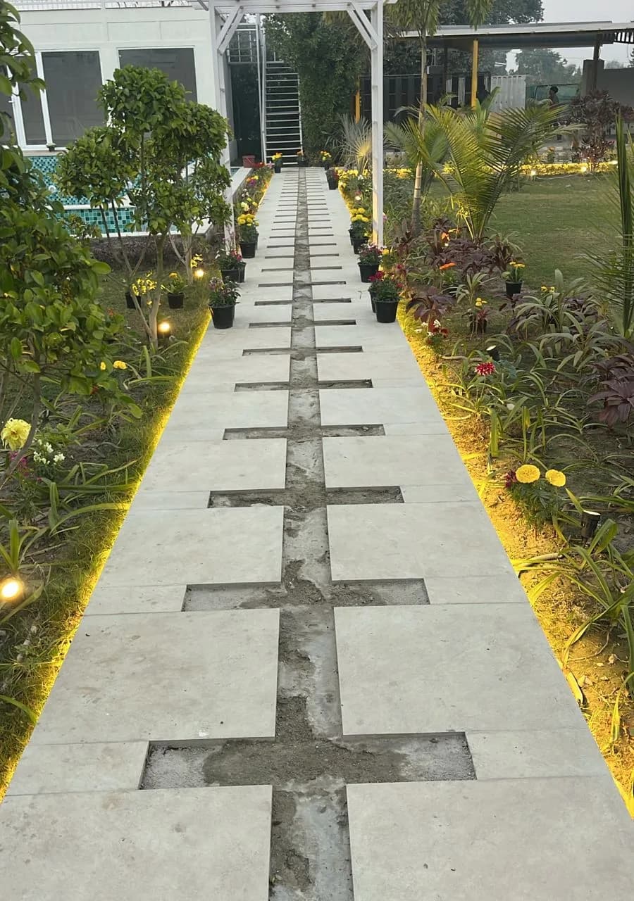 Designer Farmhouse Garden