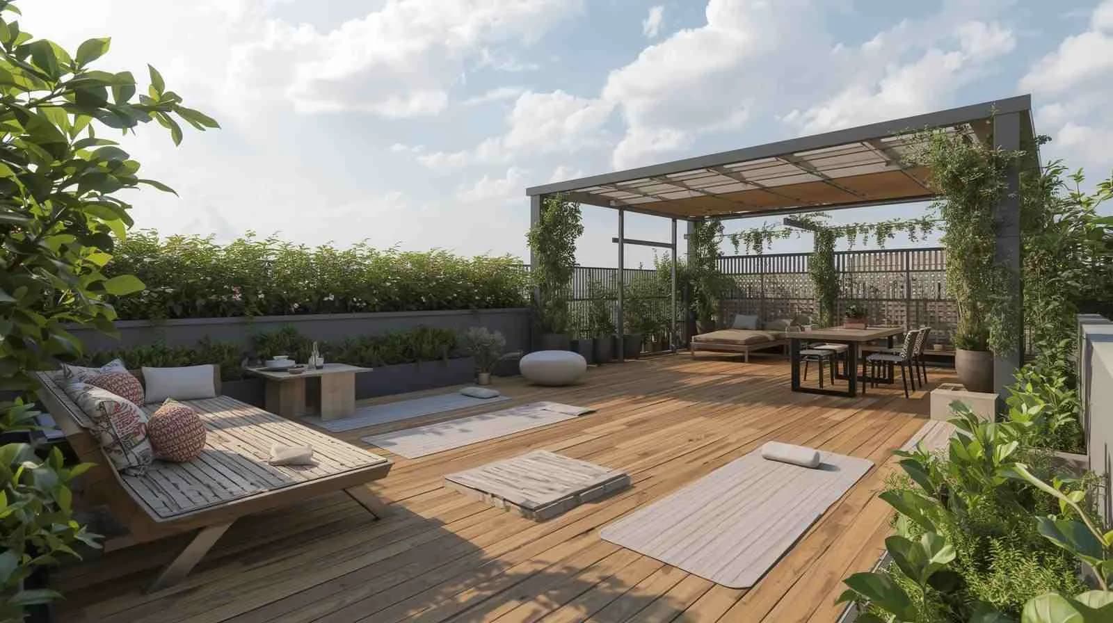 Terrace Yoga Garden